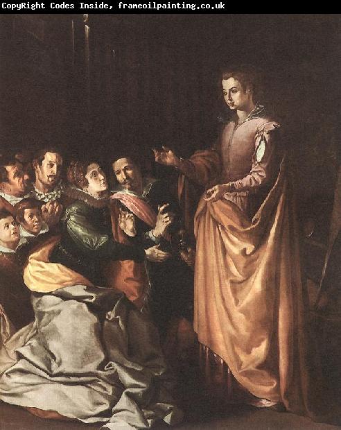 HERRERA, Francisco de, the Elder St Catherine Appearing to the Prisoners sf